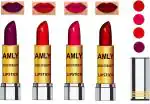 OUR BEAUTY Multicolor Long Stay And Soft Matte Lipstick Set 29Aug111 (Set Of 4)