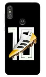 MobiEra Moto One Power Messi 10 Design Plastic Hard Case Cover