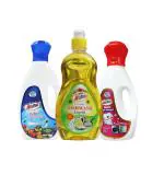 AISHU Detergent Matic Liquid 1L with Aishu Fabric Conditioner 500ml and AISHU Dishwash Liquid 500ml