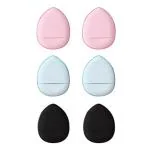 Maycreate Multicolor Makeup Powder Puff (Pack Of 6)