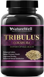 Naturewell Tribulus Terrestris Gokshura Supplement Advanced, 60 Capsules