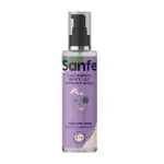 Sanfe Natural Intimate Wash, 3 in 1 - No Odour, No Itching, No Irritation - Cucumber & White Lily (100ml)
