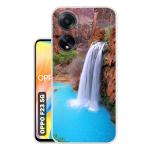 Case Club Multicolor Silicon Shock Proof Back Cover for OPPO F23 5G