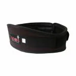 USI Universal Weight Lifting Belt, 790NV Small Fabric Laminated EVA Construction Support Nylon Weight Belt for Deadlift, Squat & Weightlifting for Men & Women (4 Inch, Black)