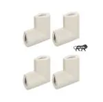 Kids Station Made in India U-Shape Baby Proofing Edge Protector for Kids Safety, Soft Cushion for Sharp Furniture Edges, Suitable for Glass Tables with Thin Edges (4 pcs, U- Shape, Off-White)