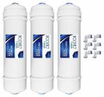 HariOm Enterprises Pre Carbon Filter, Sediment Filter, Post Carbon Filter and Elbow, Inline Filter Set for All RO Water Purifier