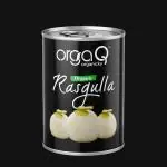 Orgaq Organicky Organic Rasgulla Ready to Eat - 300 Grams | Made with A2 Milk