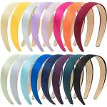 Trendy Club Women and Girls Multicolor Hair Bands Plastic, Satin (Pack of 6)