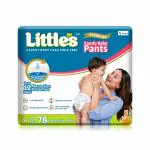 Little's Comfy Baby Pants Small Daiper 78 Count