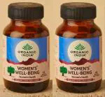 Organic India Women's Well-Being Capsule (2 Packs, 60 Veg Capsule in Each Pack)