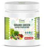 Holy Natural Grand Green Super Food Blend - 241 Gm I 30 Serving I Rich in Vitamin C & E I Immunity & Energy Booster I Fat Burner I Supper Nutrients Blend of Herbal, Fruit & Vegetable