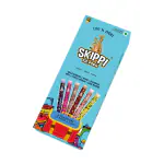 Skippi Desi Flavour of Ice Pops, Kala Khatta, Rose, Jaljeera, Imli, Chilli Guava, Aam Panna ( 2 sets of 6 Indian flavours, 12 Ice pops X 70ml each)