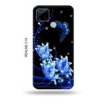Tweakymod Printed Flowers Back Cover For Realme C15