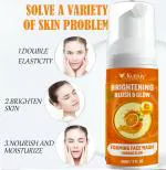 KURAIY VITAMIN C NEW Bubble Cleansing Mu Si Cleansing Mild Moisturizing Foam Cleanser Cleansing face wash skin care