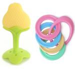 Manan Shopee Kids Multicolor Silicone Teethers