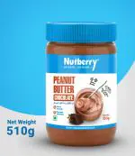 RM Nutberry Chocolate Peanut Butter 510gm| Chocolate Peanut Butter | High Protein Peanuts butter with Anti-Oxidants | Smooth Peanut Butter| 100%Vegan & No Preservatives | Zero Trans Fat