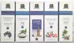 Dhairya Sales Corporation Alaukik Solitaire Incense Sticks for Pooja Combo Pack of 5 - Australian Wonders, Camphor, London Dreams, YOG Mantra, Island (90 GMS x 5=450 GMS)