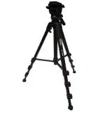 Eloies Simpex VCT-988RM Professional Heavy Duty Video Tripod | Portable Lightweight Aluminum Tripod with 360 Degree Ball Head | Carry Bag Included (Black)