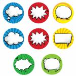 Festiko Superhero Stickers, Cute Superhero Stickers,8 pcs Stickers for Kids Teens Adults, Comic Legends Stickers