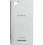 Imbi White Plastic Back Panel For Sony Xperia M