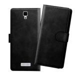 HANIRY Flip cover For Gionee P4 flip cover / P4 flip cover / Black