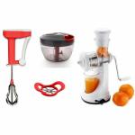 ODD M EVEN Quick Handy Chopper, Blender, Cutter and Juicer Kitchen Tool Set