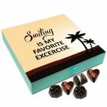 Chocholik Smiling is My Favourite Exercise, 9 Piece, 108 G