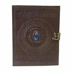 pranjals house Brown Leather Handmade Diary 100 Pages