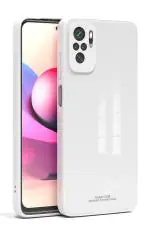 U&E White Polycarbonate Back Case Cover For Redmi Note 10S