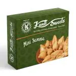 Kanti Sweets Mini Samosa, Made With Refined Wheat Flour And Spicy Dry Mixture - 500g (Pack Of 1)