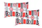 Gharsaaz Multicolor Printed Polycotton Pillow Covers Set of 2
