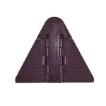 SYGA Sliding Door Lock for Child Safety for Closet Door & Window Locks (2 Pack, Brown)