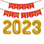 AmazingXperience.com Happy New Year Combo for New Year Decorations- Pack of 5