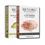 BEYORG Natural Bentonite and Calamine Clay Powder for Anti Acne and Pimples - 200 g