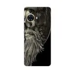 Toppings Printed Matte finish Vinyl Skin Sticker (This is not Back Case Covers) Scratch Less for Mobile Back and Camera lens for Oppo A18 Design C05 -MT