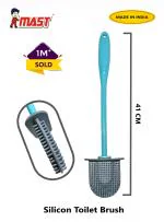 Mast Toilet Cleaning Brush (Silicon Bristles)