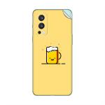 GADGETSWRAP Printed Vinyl Skin Sticker for Oneplus Nord 2 - Minimal Emoji Cup Of Tea