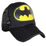 ALBARAKAH Men's & Women's Printed Half Net Baseball Cap Men's Icon Trucker Structured Cap, Black Free Size