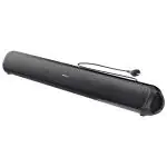 Portronics Sound Slick 7 50W Wireless Soundbar with Aux in 3.5 mm, in-Built Power Cable, Supports USB Flash Drive, Multiple Audio Modes(Black)