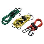 Nylon Elastic Tying Rope with Hooks (4-6 ft) -Set of 3