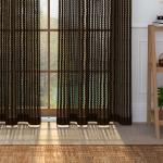 Story@Home Premium Polyester 7 Ft Sheer Curtain for Living Room , For Children Bedroom ,Living Room and Kitchen Divider Home Transparent Sheer Curtain Drapes