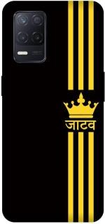 Zepboom Realme Narzo 30 5G Black, Yellow Plastic Back Cover