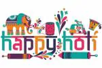 CVANU Festival of Colour/Happy Holi Party Special Wall Sticker for Wall Decor