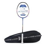 Li-Ning Blue, Black Carbon Fibre Air Force 80 Lite Unstrung Badminton Racket With Full Cover
