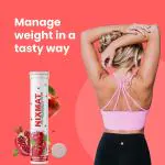 Nixmat Apple Cider Vinegar Effervescent Tablet with mother (Strawberry) 40 Tablets