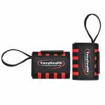 EASY HEALTH BEAST ACTIVATED Wrist Supporter for Gym Wrist Band for Men Gym Wrist Wrap/Straps Gym Accessories for Men Workout(Red 4 Stripes)