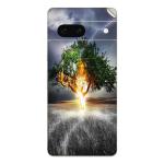 GADGETSWRAP Printed Vinyl Skin Sticker for Google Pixel 7 - Lonely Tree