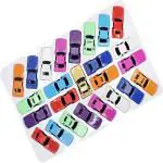 THE RED BABY Combo of 25 Mini Super Fast Race Car Toy Set - Pocket Size Small Vehicle Toys for Kids - Perfect for Playing and Gifting - Pack of 1