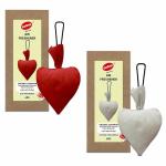 Camphor Heart Air Freshener For Car, Room, Indoor & Small Areas(Fragrance Oud and Natural ), Pack of 2
