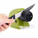 VRLSE Electric Knife Sharpener, Motorized Knife Blade Sharpener, Kitchen Knives Sharpening Tool